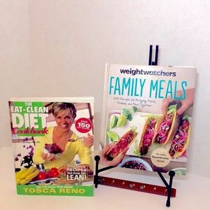 The Eat Clean Diet Cookbook & Weightwatchers Family Meals SmartPoints Values